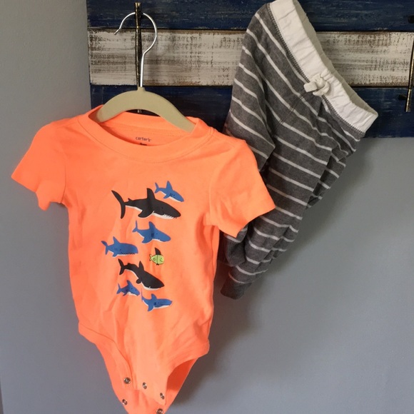 carter's shark outfit